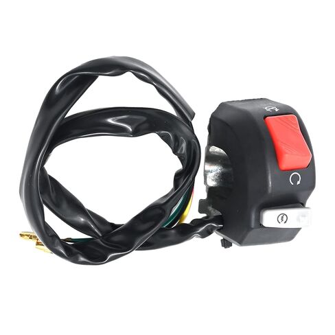 Saihisday 12V Motorcycle Handlebar Switch, 7/8″ Handle Bar On Off Push Button Switch, 22mm Handlebar Mount Headlight Fog Light Fit for Motorcycles, Electric Bike, ATVs, Scooters, Snowmobiles(Right) in Saudi Arabia