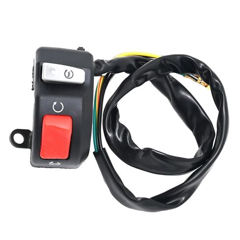 Saihisday 12V Motorcycle Handlebar Switch, 7/8″ Handle Bar On Off Push Button Switch, 22mm Handlebar Mount Headlight Fog Light Fit for Motorcycles, Electric Bike, ATVs, Scooters, Snowmobiles(Right) in Saudi Arabia