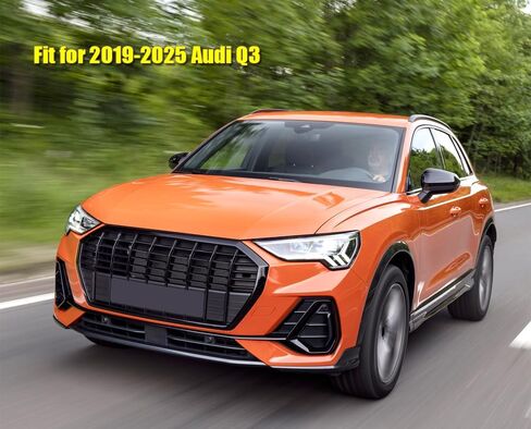 واقيات نافذة منحرفة للرياح من الشمس/المطر متوافقة مع 2019-2025 Audi Q3، درع واقي من الشمس، شريط على 4 قطع in Kuwait
