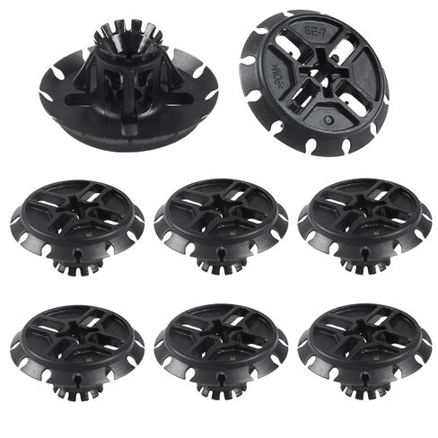 8 Pcs Body Deflector Retainers – Heat Shield Clips – Replacement Part W790373S900 – Anti-Rattle, Airflow Protection, Barbed Push-Type Grip in Saudi Arabia