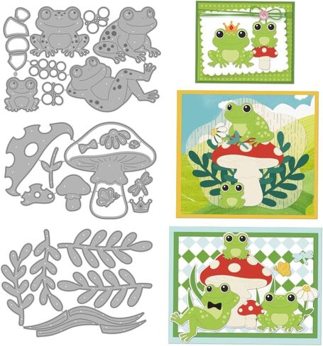 MAYJOYDIY Cherry Blossom Layered Metal Cutting Dies Five-Petal Flower Carbon Steel Stencils Daisy Flowers Tree Branch Embossing Template Dies for DIY Paper Craft Card Making Scrapbooking Album Decor in Kuwait