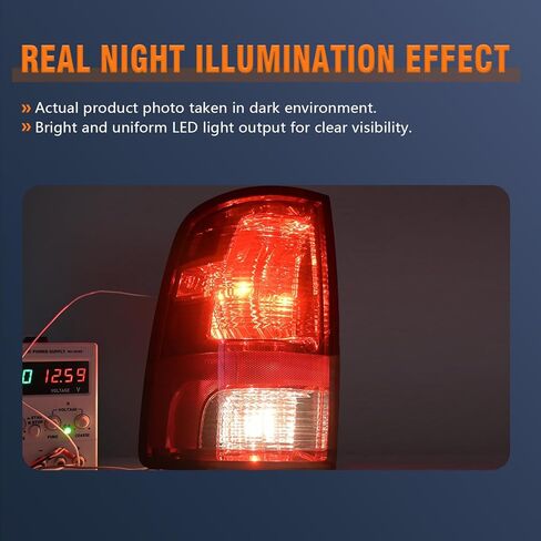 Left Driver Side Tail Light Assembly Compatible With 2009-2018 Dodge Ram 1500 2500 3500 and 2019–2024 Ram 1500 Classic Rear Lamp with Bulbs Replace OE# CH2818124 55277415AB 55277415AC in Saudi Arabia