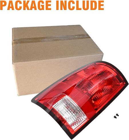 Left Driver Side Tail Light Assembly Compatible With 2009-2018 Dodge Ram 1500 2500 3500 and 2019–2024 Ram 1500 Classic Rear Lamp with Bulbs Replace OE# CH2818124 55277415AB 55277415AC in Saudi Arabia