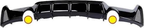 Compatible with BMW 4 Series F32 F33 F36 2014-2020 Tech Rear Bumper Diffuser Lip Facelift Diffusor Body Kit Rear Bumper Protection(Double-Dual Out) in Saudi Arabia