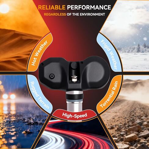 4PCS Pre-Programmed Tire Pressure Monitoring Sensor 433MHz TPMS 4F0907275D Fit for Audi A6 A7 R8 RS7 S6, Fit for Porsche Boxster Cayenne, Fit for Volkswagen Touareg, Fit for Tesla Roadster in Saudi Arabia