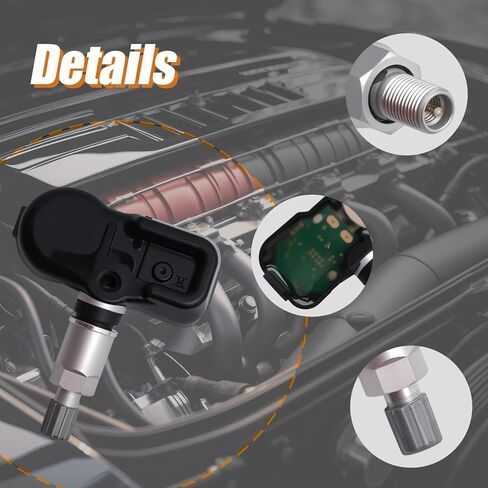 Pre-Programmed TPMS Sensor Tire Pressure Monitoring Sensor 42753-SWA-316 fit for Honda 2008-2012 Accord 2007-2011 CR-V 2008-2008 Fit, fit for Hummer 2008-2009 S2000 42753SWA316-315MHz (4) in Saudi Arabia