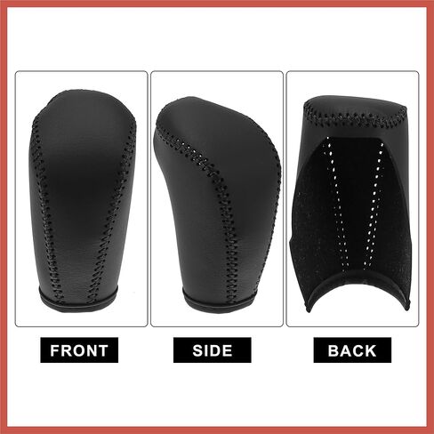 ACROPIX Faux Leather Gear Shift Knob Cover for Subaru Forester 2014-2017 for Subaru Impreza 2012-2016 for Subaru XV Crosstrek 2013-2015 for Subaru Crosstrek 16 17 in Kuwait