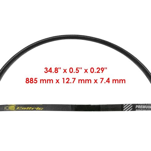 Caltric Starter Generator Belt Compatible with EZGO Gas RXV 2009 2010 2011 2012 2013-2017 / 26414G01 630587 in Saudi Arabia