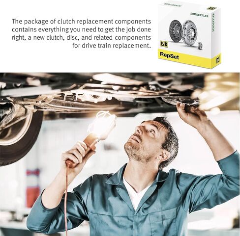 Schaeffler LuK 04-076، مجموعة القابض، RepSet مع محمل الإصدار، متوافق مع شيفروليه سبرينت 85-88؛ سوزوكي فورسا 85-88، SA310 85 in Kuwait
