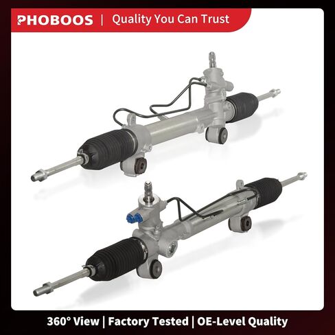 مجموعة رف وترس التوجيه الهيدروليكي من PHOBOOS متوافقة مع Toyota RAV4 2004-2005 L4 2.4L، وحدة جديدة، مقاومة التسرب، ملاءمة مباشرة، المرجع. 26-2616, 262616 in Kuwait