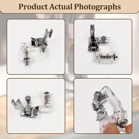 Adjustable Bias Binder Foot Sewing Machine Foot Binding Foot for Fabric Tape Edge Binding Tool Snap On Sewing Attachment for DIY Sewing Craft Home Use 5 to 20mm in Kuwait