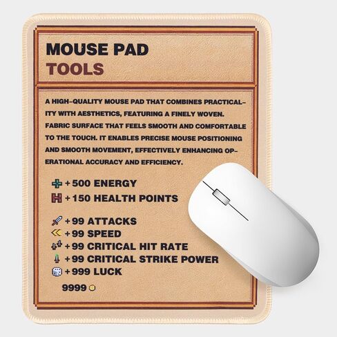 Stardew Valley Mouse Pad, Durable Materials,Computer Mouse Mat with Anti-Slip Rubber Base, Spill-Resistant Surface, Easy Gliding, Portable, in a Fresh Modern Design in Saudi Arabia