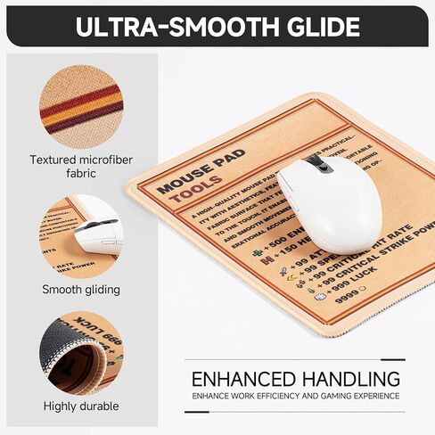 Stardew Valley Mouse Pad, Durable Materials,Computer Mouse Mat with Anti-Slip Rubber Base, Spill-Resistant Surface, Easy Gliding, Portable, in a Fresh Modern Design in Saudi Arabia