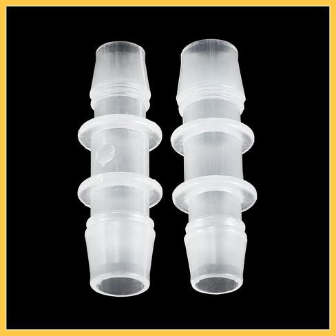 4 Pcs 7/16" to 3/8" I Shaped Hose Barb I Barbed Tube Pipe Fitting PP Translucent for Car Auto Replacement Parts in Kuwait