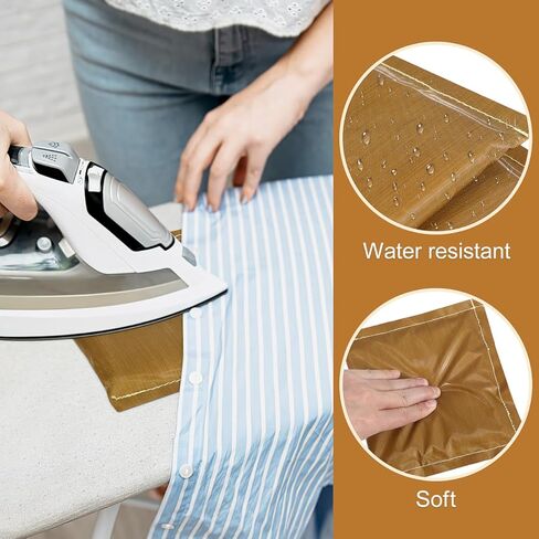 Healifty 2pcs Heat Press Pillow PTFE Transfer Mat Machine Sublimation Reusable Heat Resistant Pressing Pads for T-Shirt and Small Projects Coffee 6.1 X 5.7 Inch in Saudi Arabia