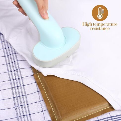 Healifty 2pcs Heat Press Pillow PTFE Transfer Mat Machine Sublimation Reusable Heat Resistant Pressing Pads for T-Shirt and Small Projects Coffee 6.1 X 5.7 Inch in Saudi Arabia