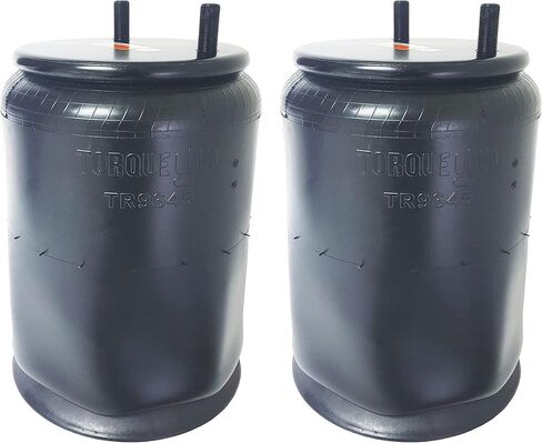 عبوتان من حقيبة زنبركية هوائية TORQUE (تحل محل Firestone 9645، W01-358-9645، Hendrickson S-23612، C-23612) (2 × TR9645) in Kuwait
