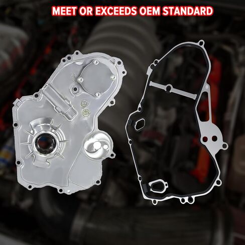 TCS46079 غطاء التوقيت & VS50877R مجموعة حشية غطاء الصمام المتوافقة مع Chevy GMC Buick Pontiac Saturn Vehicle 2006-2017 Regal Lacrosse Impala Malibu Terrain G6 Vue - منع التسرب in Kuwait