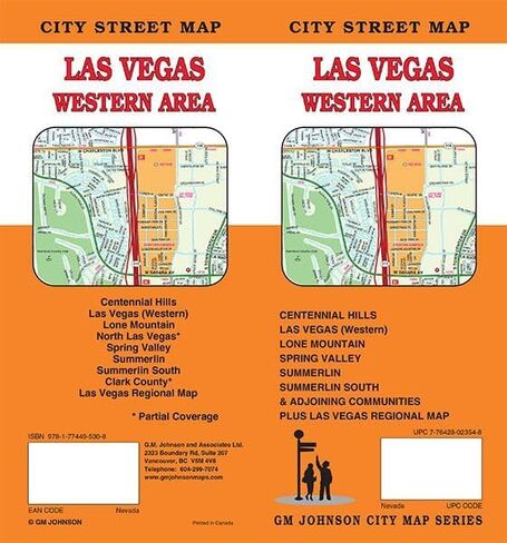 Las Vegas, Western, Nevada Street Map in Saudi Arabia