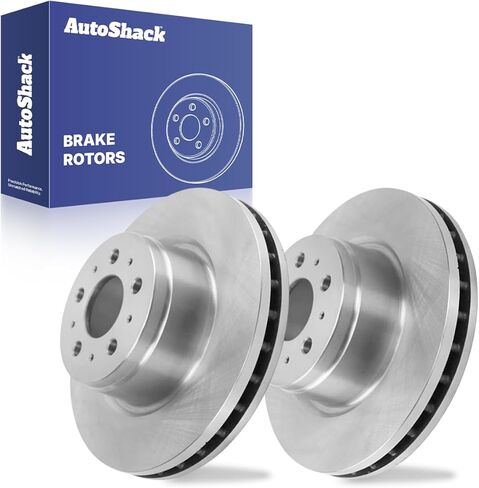 AutoShack Front Brake Rotors for Tesla, 3 2017-2026, AWD RWD - 12.60" (320 mm), 5+5-Lug in Kuwait