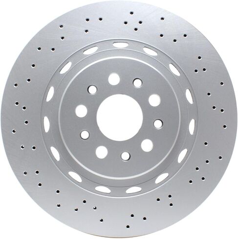 Dynamic Friction Company Front Brake Rotor Fits 2014-2024 Maserati Ghibli; 2014-2022 Maserati Quattroporte| Hi-Carbon Alloy GEOMET Coated Rotor in Kuwait