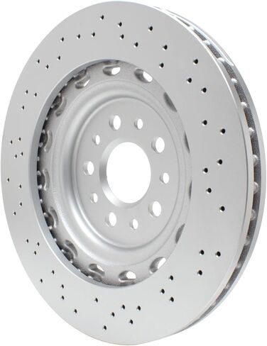 Dynamic Friction Company Front Brake Rotor Fits 2014-2024 Maserati Ghibli; 2014-2022 Maserati Quattroporte| Hi-Carbon Alloy GEOMET Coated Rotor in Kuwait