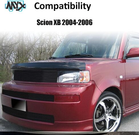 شبكة أمامية سوداء تناسب 2004-2006 Scion XB المصد العلوي السفلي الرئيسي شبكة شواء 2005 قطع غيار من الألومنيوم in Kuwait