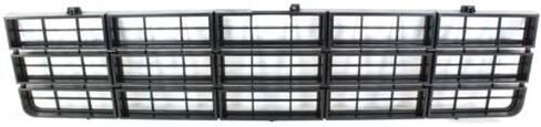 6717 - Chevrolet Full Size P/U Grille, Ptd-Dark Argent Shell/ Ptd-Black Insert in Saudi Arabia