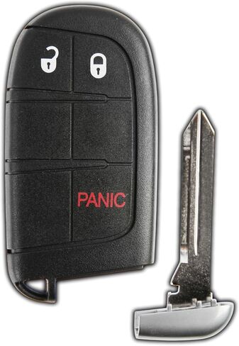 KeylessOption Key Fob Replacement for 2011 2012 2013 2014 2015 2016 2017 2018 2019 2020 Chrysler 300 Dodge Challenger Hellcat Charger Journey Keyless Entry Remote, 3-Button M3N-40821302-2 Pack in Saudi Arabia