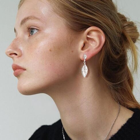 Hoops Earrings 925 Sterling Silver Ring Hoop Earrings for Women, Silver Drop Earrings Jewelry Gifts for Mom Friends Grandma Mother's Day Birthday in Kuwait