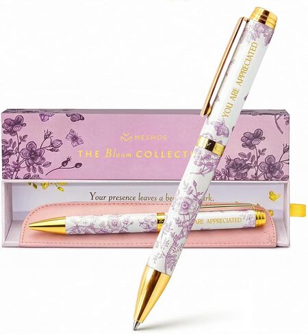 MESMOS High End Luxury Inspirational Gifts for Women, Congratulations Gifts for Women, German-Ink & 1mm Swiss-Tip Inspirational Pens, Pretty Pen, Motivational Pens for Boss Lady & Managers in Saudi Arabia