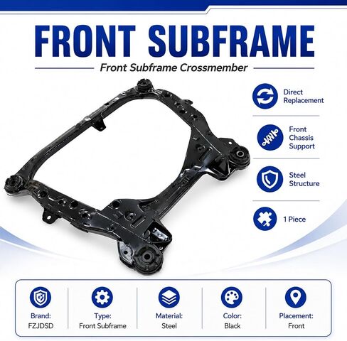 FZJDSD Front Subframe Crossmember Compatible with Toyota Camry 2002-2011 Avalon 2005-2018 Solara 2004-2008 Sienna 2004-2010 Compatible with Lexus ES300 2002-2003 ES330 2004-2006 ES350 2007-2014 in Kuwait