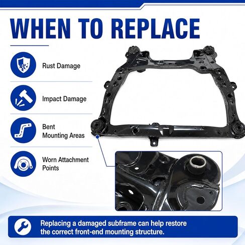 FZJDSD Front Subframe Crossmember Compatible with Toyota Camry 2002-2011 Avalon 2005-2018 Solara 2004-2008 Sienna 2004-2010 Compatible with Lexus ES300 2002-2003 ES330 2004-2006 ES350 2007-2014 in Kuwait