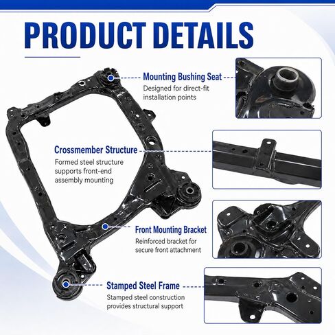 FZJDSD Front Subframe Crossmember Compatible with Toyota Camry 2002-2011 Avalon 2005-2018 Solara 2004-2008 Sienna 2004-2010 Compatible with Lexus ES300 2002-2003 ES330 2004-2006 ES350 2007-2014 in Kuwait