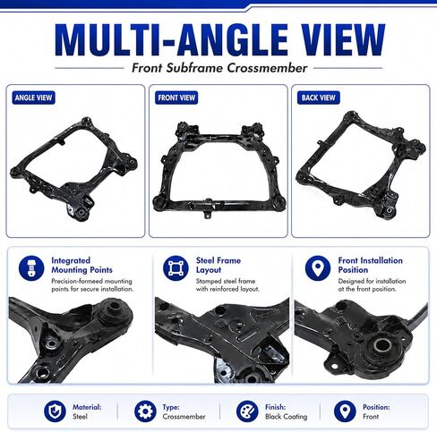 FZJDSD Front Subframe Crossmember Compatible with Toyota Camry 2002-2011 Avalon 2005-2018 Solara 2004-2008 Sienna 2004-2010 Compatible with Lexus ES300 2002-2003 ES330 2004-2006 ES350 2007-2014 in Kuwait
