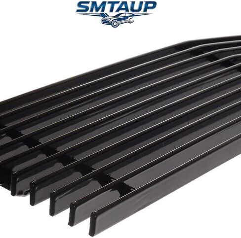 Aluminum Lower Bumper Grill Insert Compatible with 2015-2019 Chevy Silverado 2500HD 3500HD (2016-2019) Black Grille in Saudi Arabia