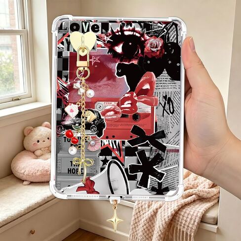 8Pcs Inserts for E-Reader Clear Case and 3Pcs Type-C Dust Plug Charms Set for Kindle, Retro Y2K Leopard Print Cardstock Insert Compatible with Kindle Paper White 11th/12th, 6.8"x4.8" in Saudi Arabia