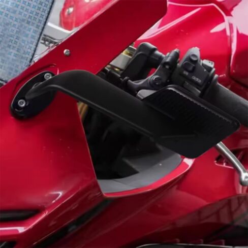 ل YZF R9 2025 2026 YZF-R9 2025 yzfr9 r9 2025 2026 مرايا الرؤية الخلفية للدراجات النارية عدسة شفرة من نوع مرايا الرؤية الخلفية الرياح الجناح المرايا in Kuwait