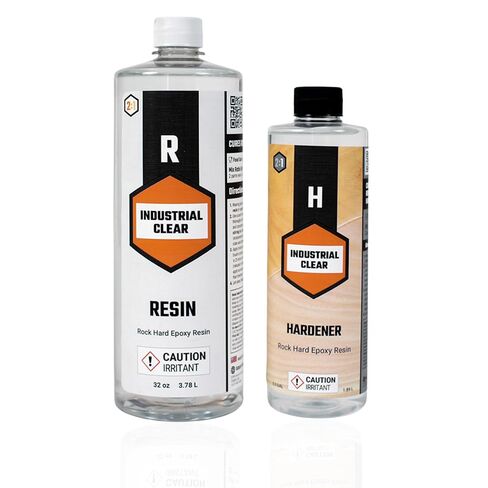 Industrial Clear - Rock Hard Epoxy Resin - 1.5 Gal Kit in Saudi Arabia