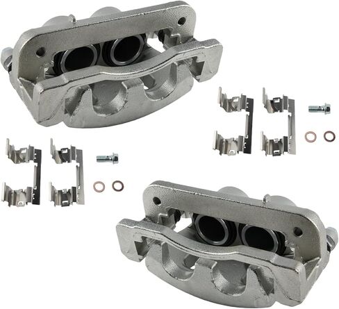Front Left & Right Brake Calipers Fit for Chevy Avalanche Suburban Tahoe Express Silverado 1500 08-20, Cadillac Escalade XTS 08-19, GMC Savana Sierra Yukon 08-20 18-B4919A 18-B4918A in Kuwait
