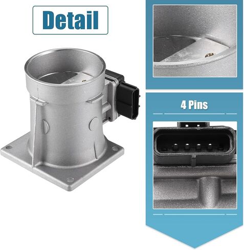 uxcell Car Mass Airflow Sensor No.F57F12B579DA for Ford Explorer 1995 V6 4.0L for Ford for Ranger 1995 V6 4.0L in Kuwait