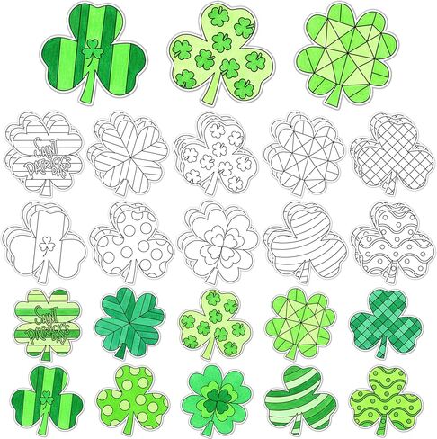 Father's Day Coloring Arts Crafts Kits - 30Pcs Color Your Own Happy Father's Day Magnets for Kids DIY Beard Trophy Coloring Magnets for Holiday Party Fridge Refrigerator School Activities Decorations in Kuwait