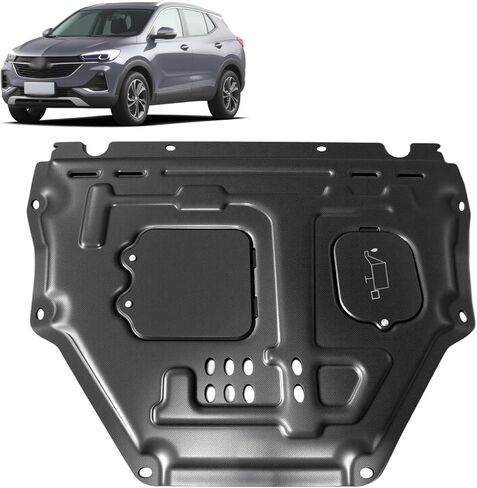 درع سبلاش المحرك الأمامي مناسب لـ 2020-2024 Buick Encore GX واقيات علبة المحرك مناسبة لـ Encore GX تحت غطاء المحرك اللوحات الطينية تحل محل اللوحات الأصلية مباشرة in Kuwait