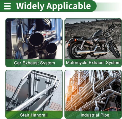 Motoforti 45 درجة مغزل أنبوب العادم سيارة العادم الأنابيب مغزل بيند لتقوم بها بنفسك أنابيب مخصصة الأنابيب 2.25 "OD 7.5" طول الساق T304 الفولاذ المقاوم للصدأ 2 قطعة in Kuwait