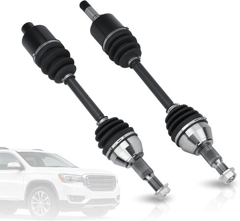 2PCS CV Axle Shaft Assembly Compatible with 2009-2017 Chevrolet Traverse, 2007-2017 GMC Acadia, 2008-2017 Buick Enclave, 2007-2010 Saturn Outlook Front Left and Right Replaces# 66-1465 66-1466 in Saudi Arabia