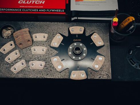 Action Clutch Performance Heavy Duty Stage 4 Complete Clutch Kit Set (1MD) Compatible with Acura RSX 2002-2006 / Honda Civic Si 2002-2005 2.0L DOHC (K20A3) 5 Speed in Kuwait