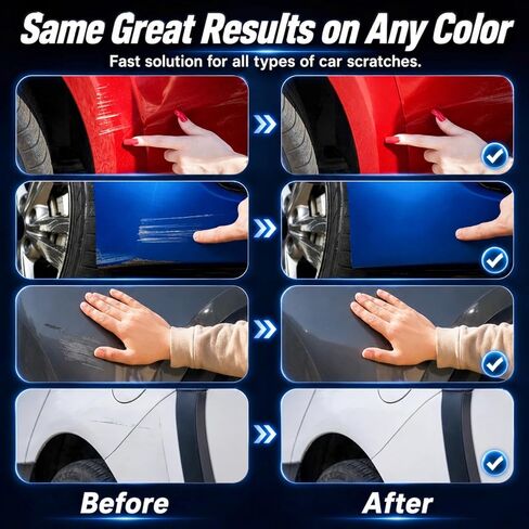 Magic Car Scratch Removal Pen, Professional Repair Solution For Cars, Works On Any Color To Fix Scratches Swirl Marks And Scuffs, Easy DIY Paint Restoration Kit For A Seamless Finish (1 Pcs) in Saudi Arabia