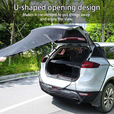 Rear Door Mosquito Net for Suzuki Vitara 2015-2026, Breathable Car Mosquito Net with Zip, Insect Protection in Kuwait