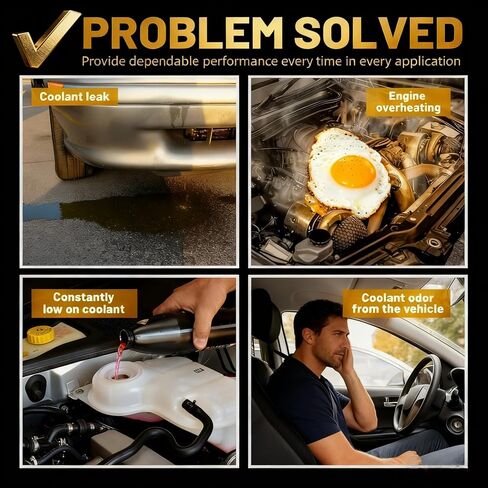 603-630 Engine Coolant Overflow Recovery Tank, White Plastic, Compatible with for Grand Cherokee, Dodge Durango2011-2021,Replace OEM:68080551AA, 68251851AA,5165708AA,2 Years Warranty in Saudi Arabia