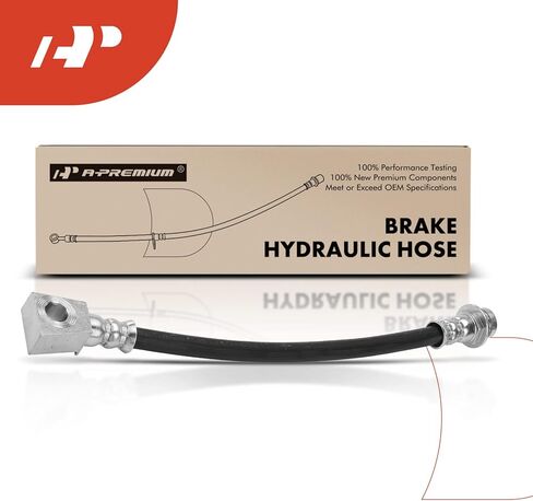 خرطوم هيدروليكي لفرامل الركاب الخلفي A-Premium متوافق مع موديلات Jeep - Wrangler 2003-2006، TJ 2004-2006، مع أسطوانة خلفية 4 عجلات ABS - استبدال # 52128430AF in Kuwait
